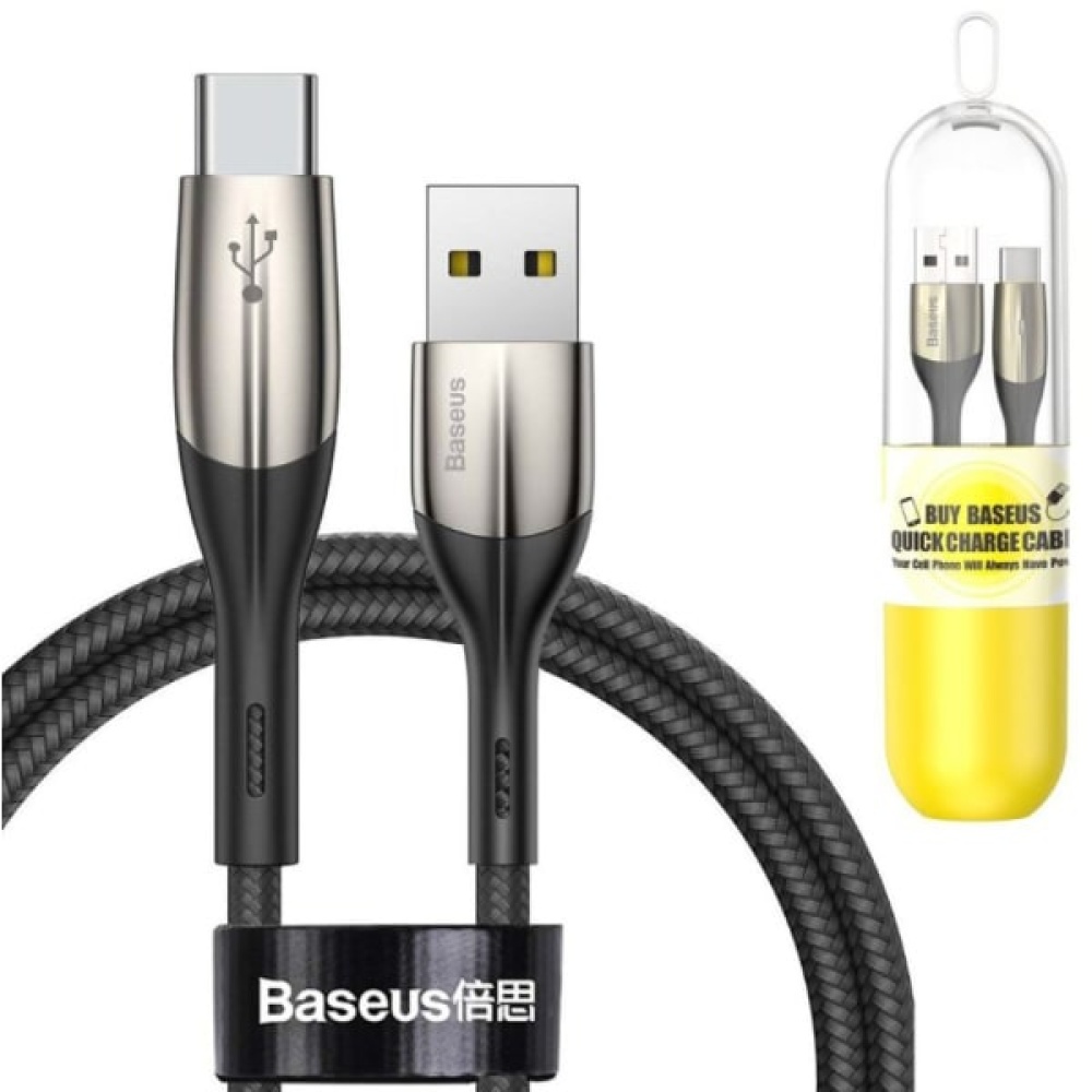 کابل تبدیل USB به USB-C باسئوس مدل TZCATSP-A01 طول 1 متر